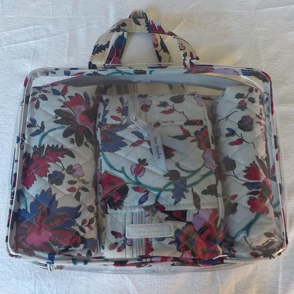 VERA BRADLEY 4PC ORGANIZER BAGS - Picture 1 of 15